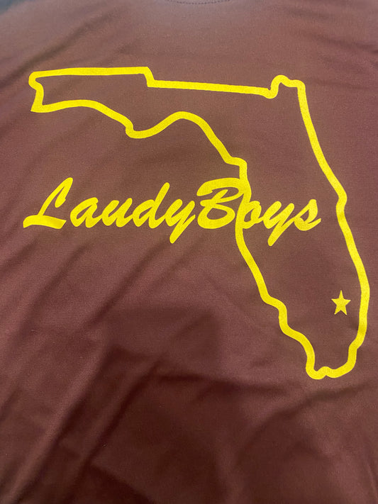 UFTL Baseball "Laudy Boys" Logo T-Shirt Maroon